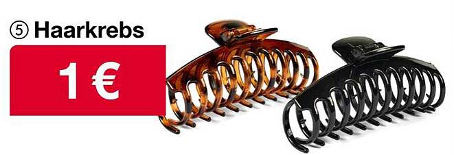 Haarspange in zwei klassischen Farben