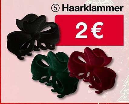 Haarspangen in verschiedenen Farben für 2 €