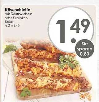 Käseschnitte mit Röstzwiebeln oder Schinken