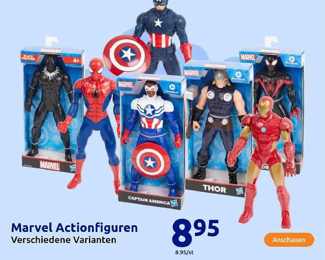 Marvel Actionfiguren - Verschiedene Varianten