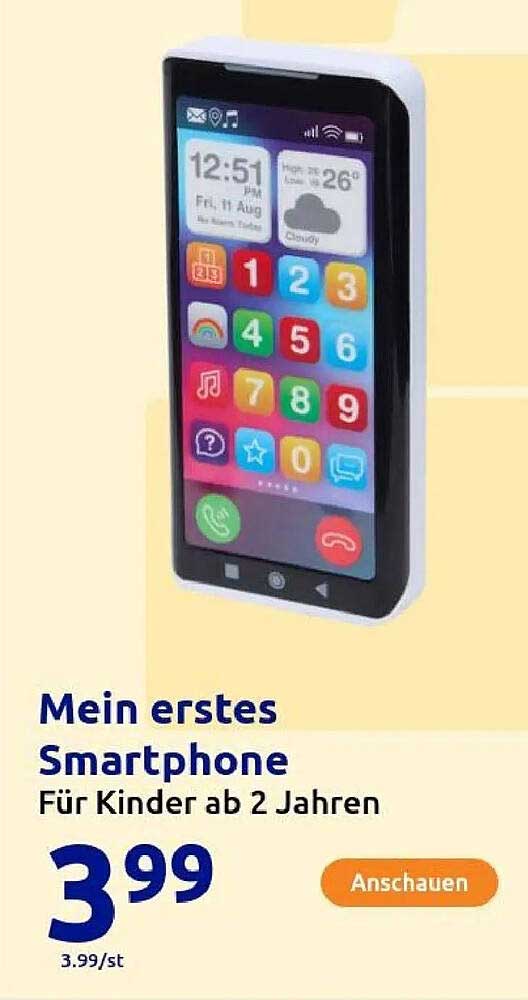 Mein erstes Smartphone für Kinder ab 2 Jahren