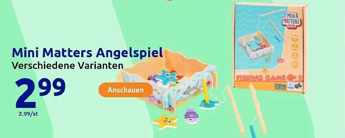 Mini Matters Angelspiel - Verschiedene Varianten