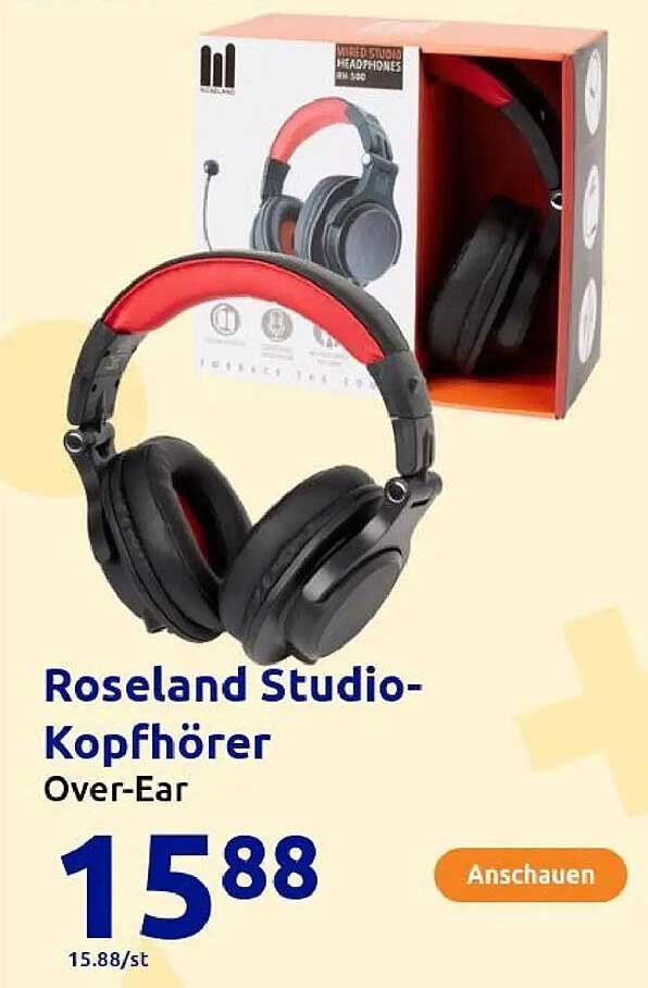 Roseland Studio-Kopfhörer Over-Ear