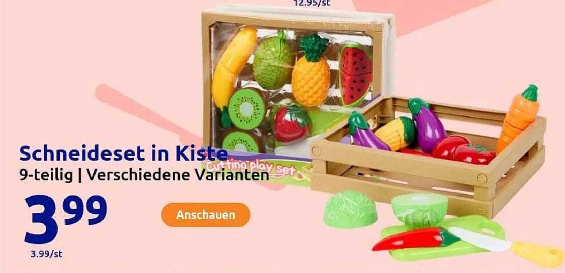 Schneideset in Kiste – 9-teilig | Verschiedene Varianten