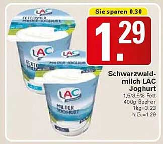 Schwarzwaldmilch LAC Joghurt 400g