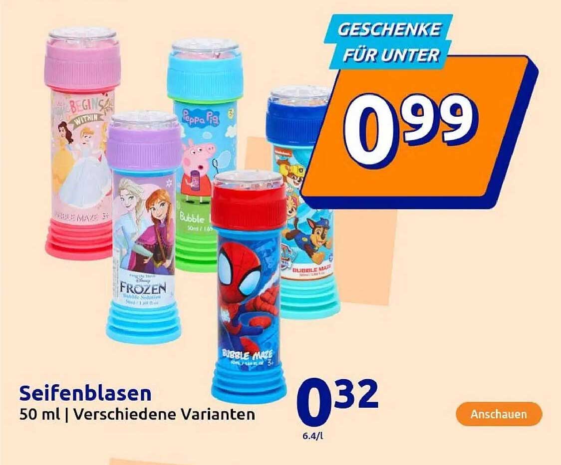 Seifenblasen 50 ml | Verschiedene Varianten