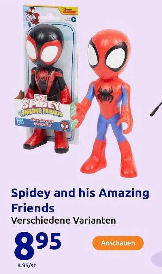 Spidey and his Amazing Friends - Verschiedene Varianten