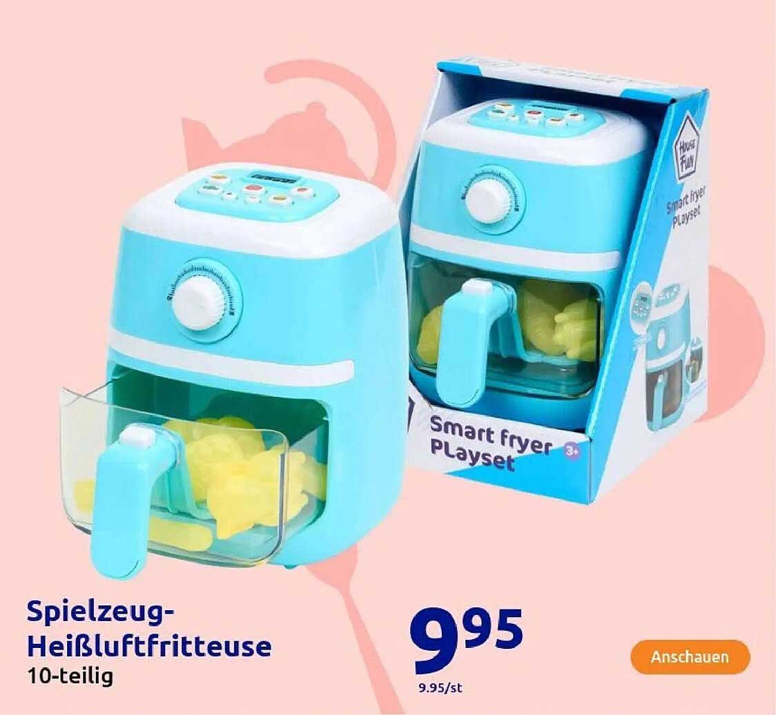 Spielzeug-Heißluftfritteuse 10-teilig