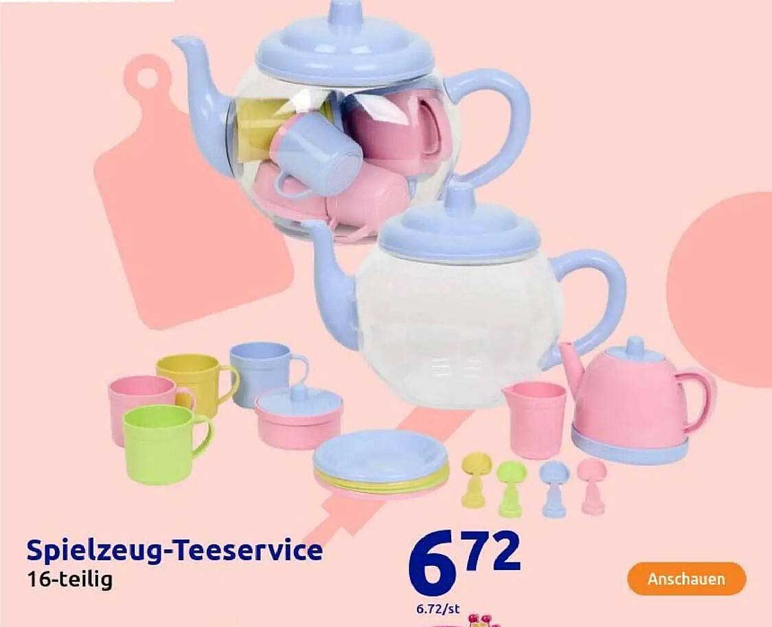 Spielzeug-Teeservice 16-teilig
