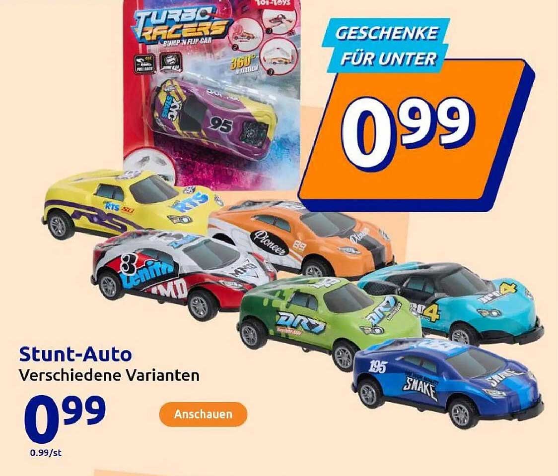Stunt-Auto - Verschiedene Varianten