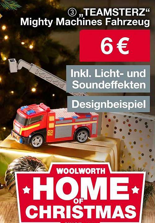 „TEAMSTERZ“ Mighty Machines Fahrzeug