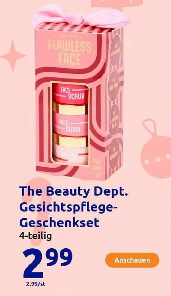 The Beauty Dept. Gesichtspflege-Geschenkset 4-teilig