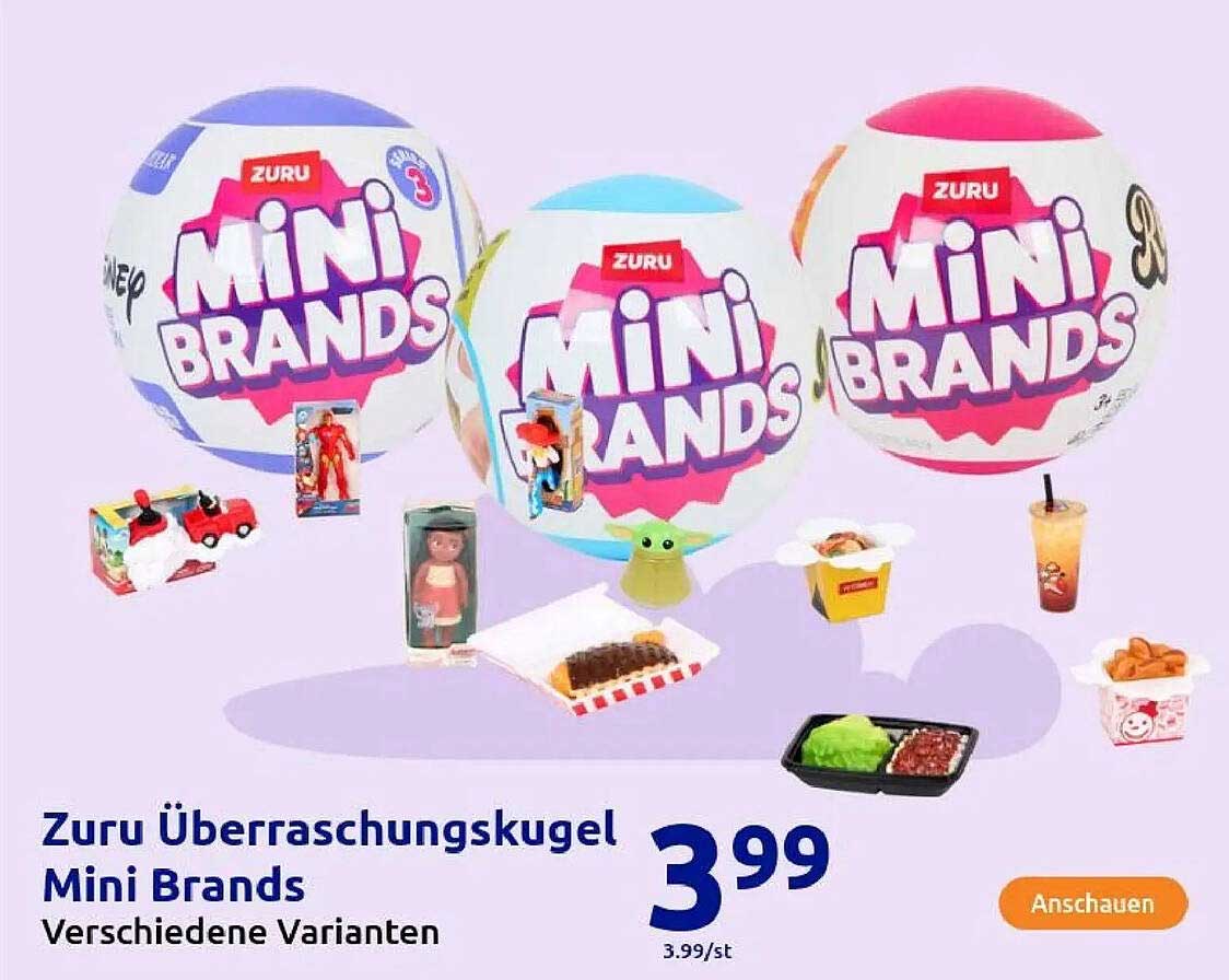 Zuru Überraschungskugel Mini Brands - verschiedene Varianten