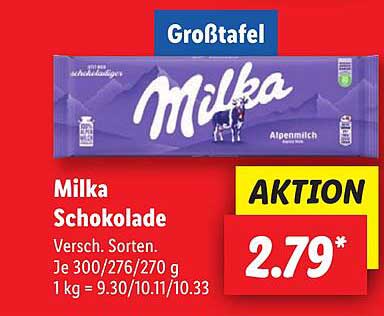 Milka Schokolade
