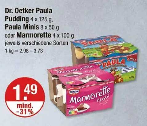Dr. Oetker Paula Pudding