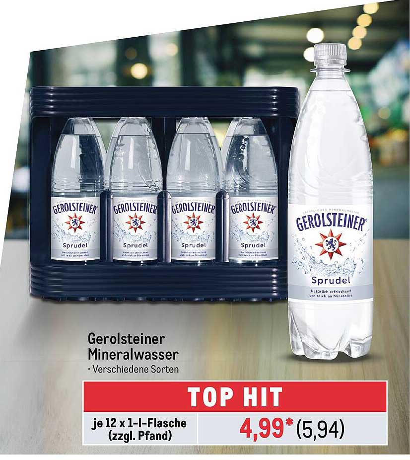 Gerolsteiner Mineralwasser