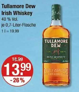 Tullamore Dew Irish Whiskey