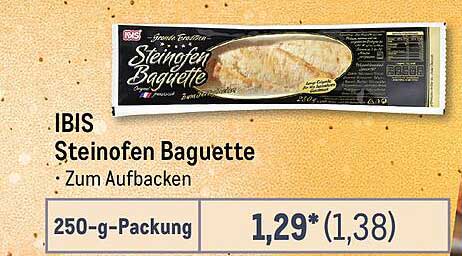 IBIS Steinofen Baguette – Zum Aufbacken