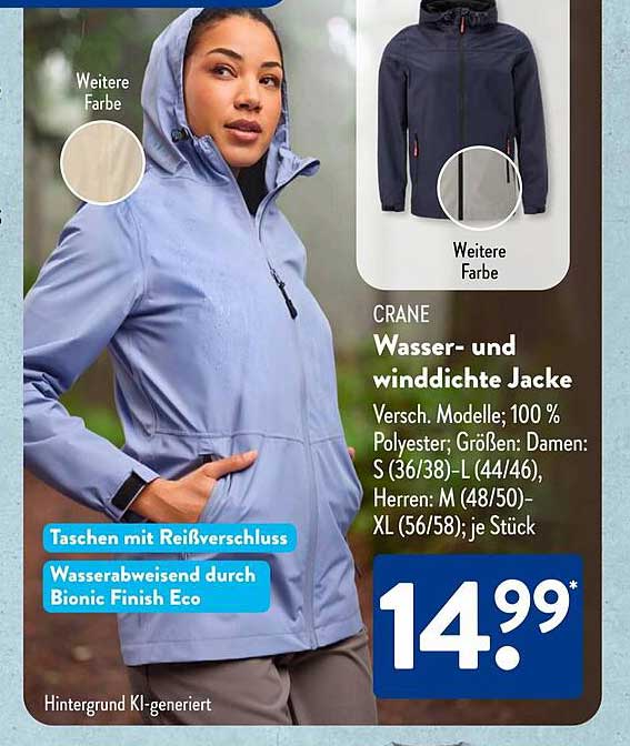 Aldi Jacke Damen