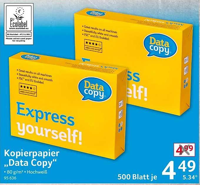 Kopierpapier „Data Copy“