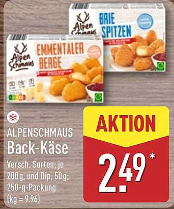 ALPENSCHMAUS Back-Käse