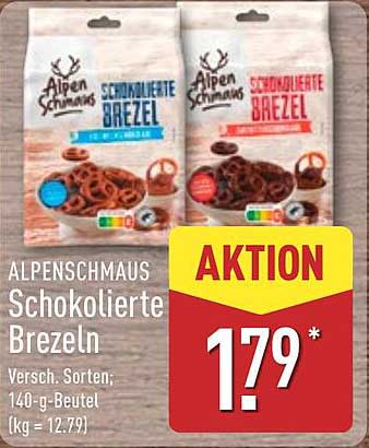 ALPENSCHMAUS Schokolierte Brezeln - Verschiedene Sorten