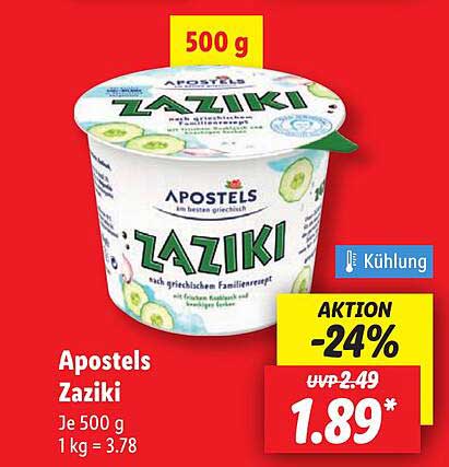 Apostels Zaziki 500 g