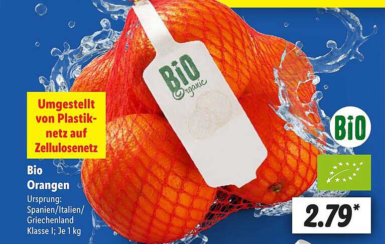 Bio Orangen 1 kg