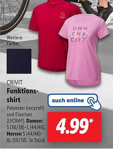 CRIVIT Funktionsshirt