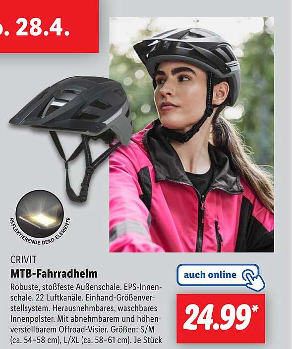 CRIVIT MTB-Fahrradhelm