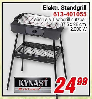 Elektrischer Standgrill - 613-401055