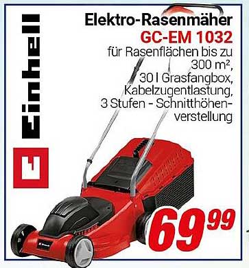 Elektro-Rasenmäher GC-EM 1032