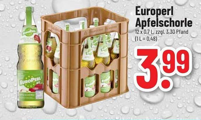 Europörl Apfelschorle 12er-Kasten