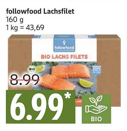 followfood Lachsfilet 160 g