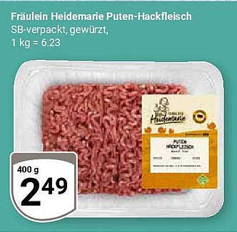 Fräulein Heidemarie Puten-Hackfleisch, 400 g
