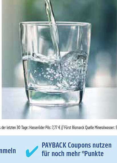 Fürst Bismarck Quelle Mineralwasser: 5,49 €
