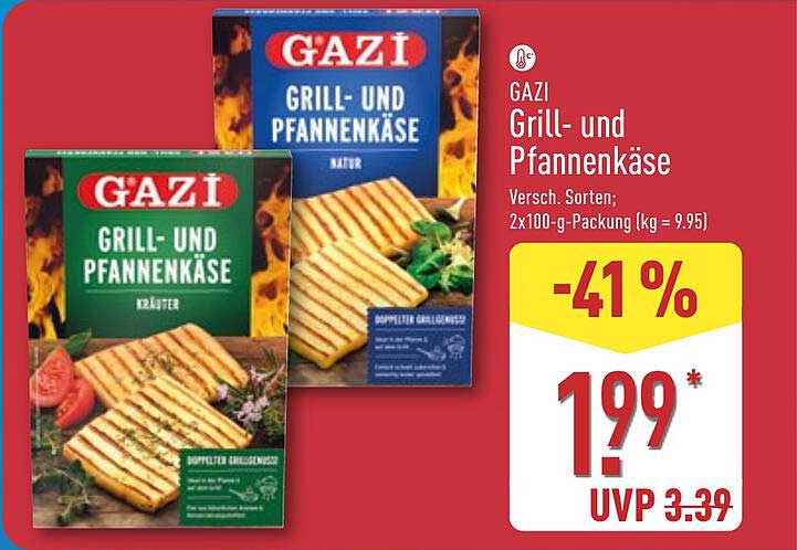 GAZI Grill- und Pfannenkäse