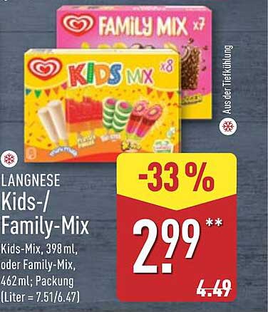 LANGNESE Kids-/Family-Mix