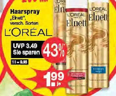 L'Oréal Elnett Haarspray - Verschiedene Sorten