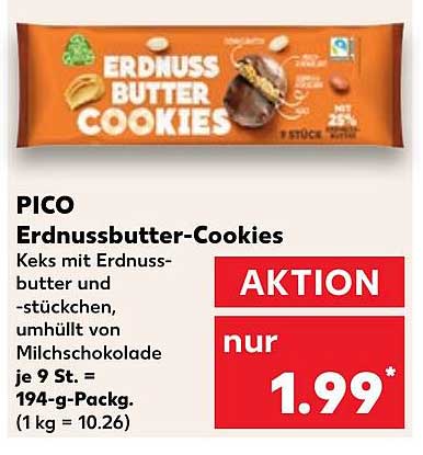 PICO Erdnussbutter-Cookies