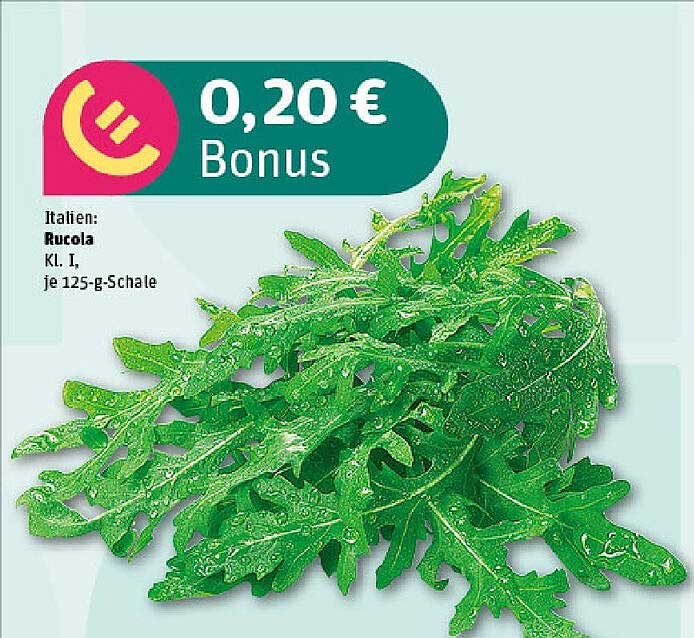 Rucola Kl. I, je 125-g-Schale zum Aktionspreis
