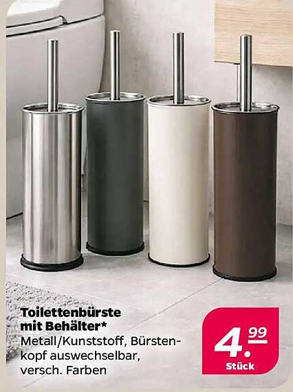 Toilettenbürste mit Behälter*