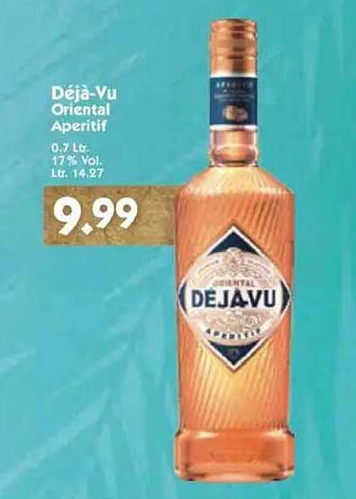 Déjà-Vu Oriental Aperitif 0,7 L - 17% Vol