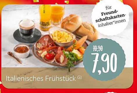 Italienisches Frühstück