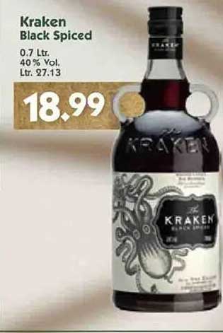Kraken Black Spiced Rum 0,7 L