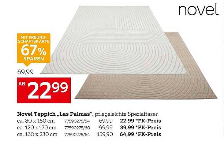 Novel Teppich „Las Palmas“