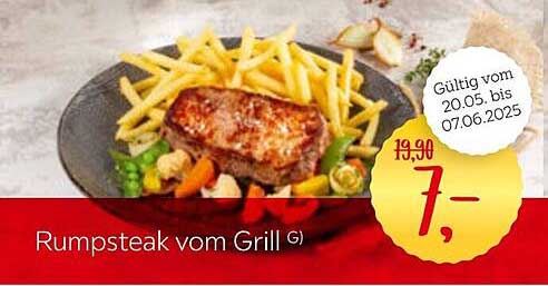 Rumpsteak vom Grill