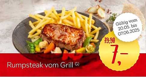 Rumpsteak vom Grill