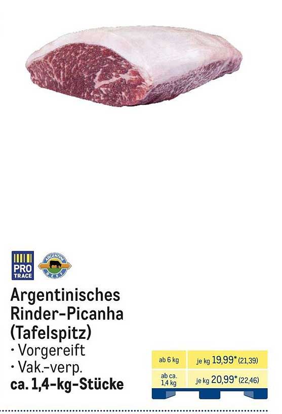 Argentinisches Rinder-Picanha (Tafelspitz)