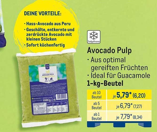 Avocado Pulp